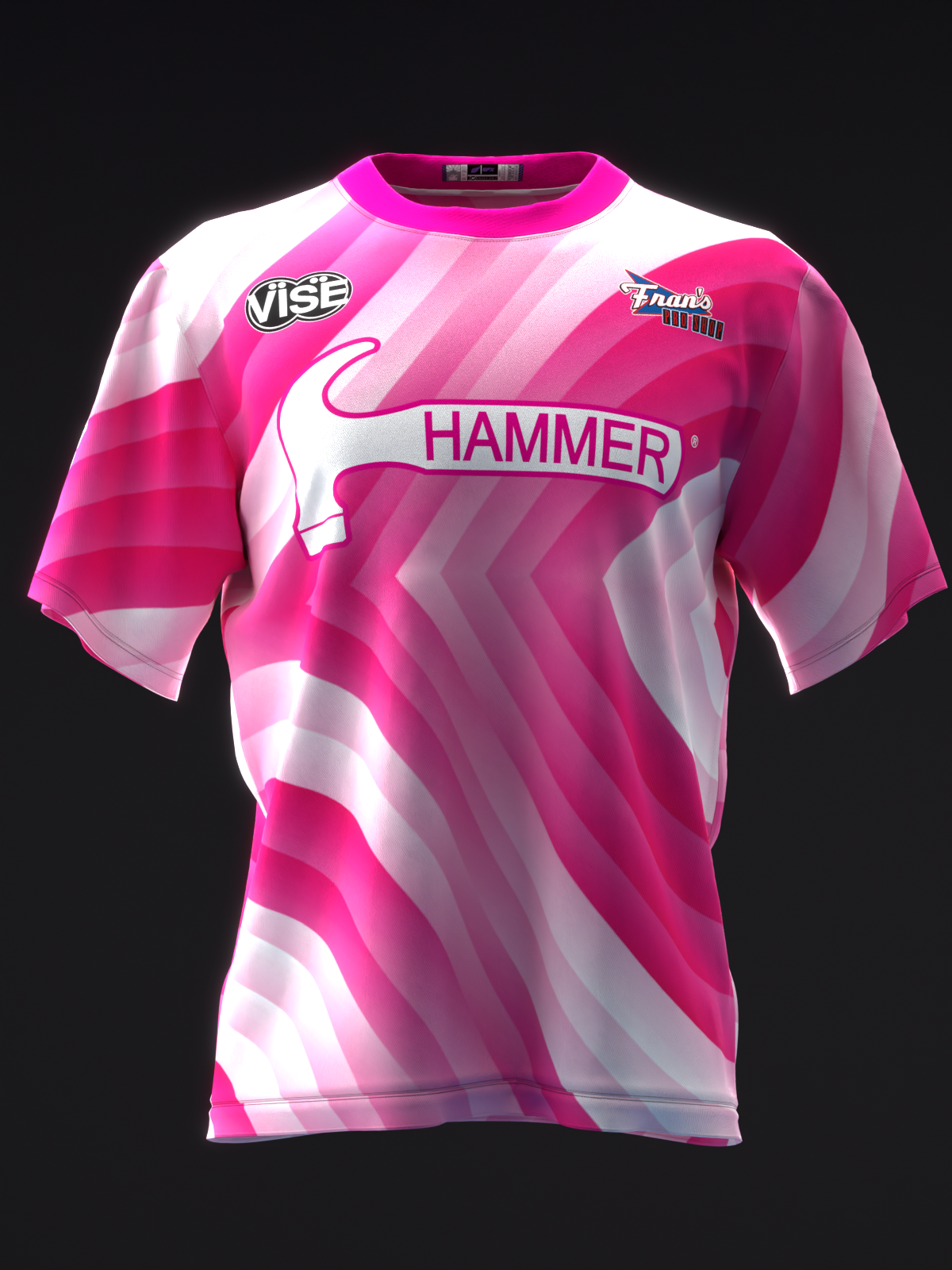 ALEXIS RUNK 2025 - SWIRL PATTERN - BOWLING JERSEY