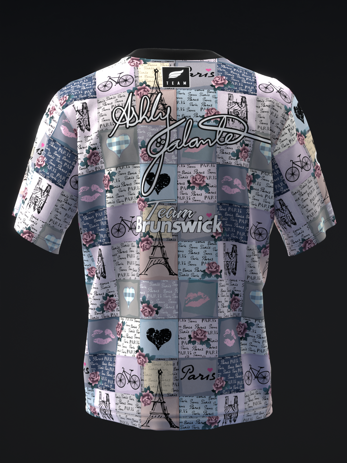 ASHLY GALANTE 2025 - SCRAPBOOK PARIS - BOWLING JERSEY