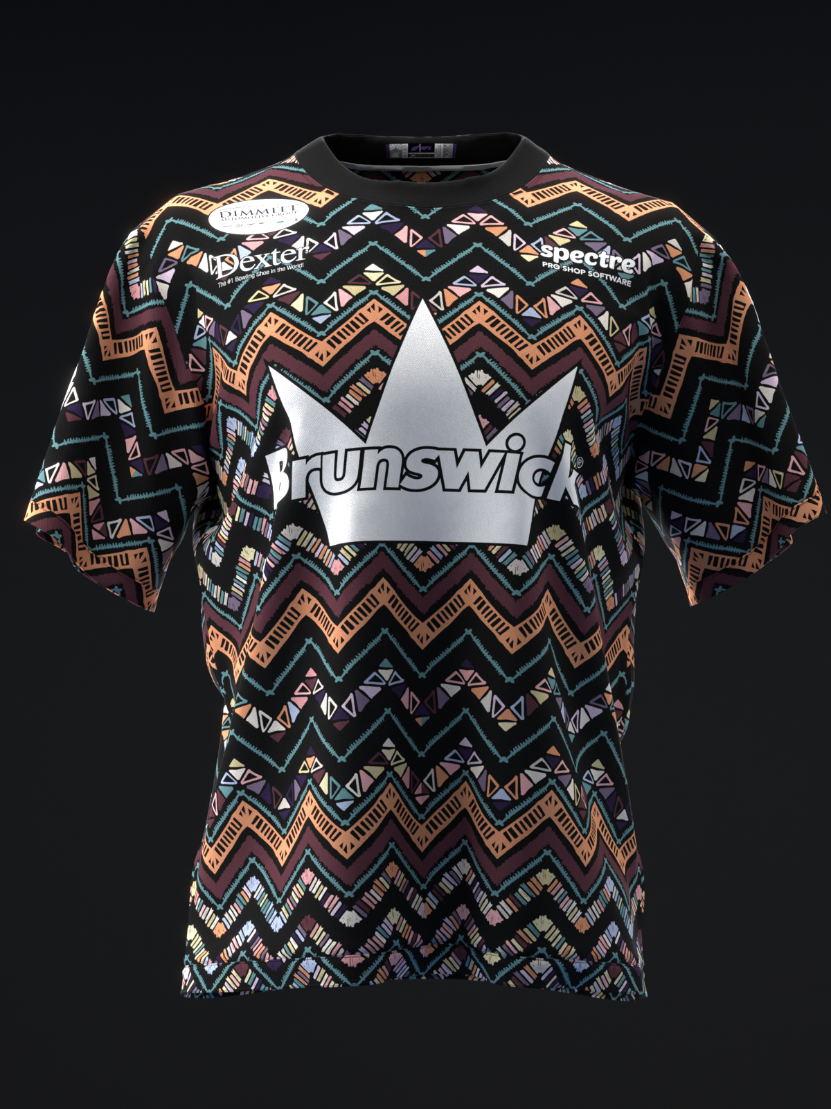 ASHLY GALANTE 2025 - ZIGZAG RETRO - BOWLING JERSEY