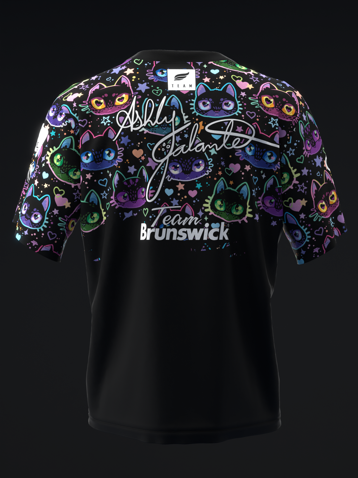 ASHLY GALANTE 2025 - COLOR BLOCK CATS - BOWLING JERSEY