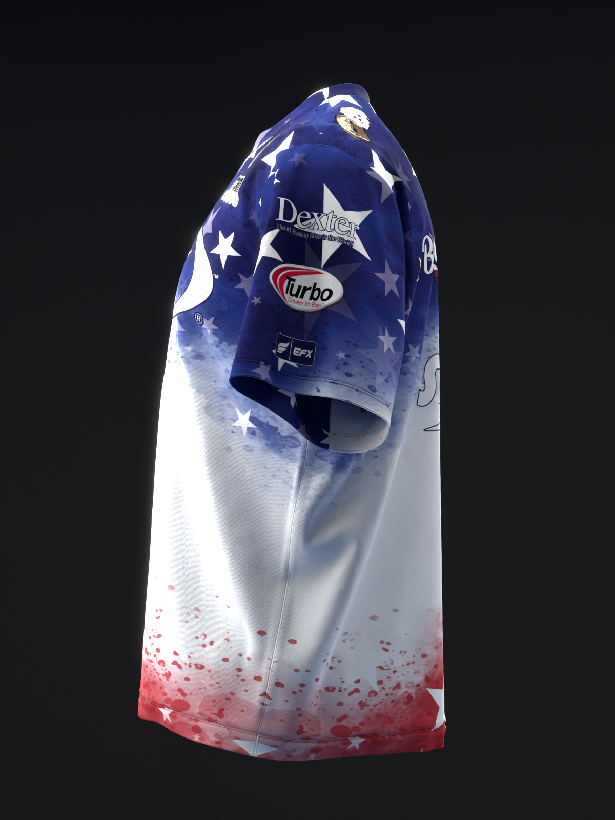 BRYANNA COTE 2025 - USA25 - RWB - BOWLING JERSEY