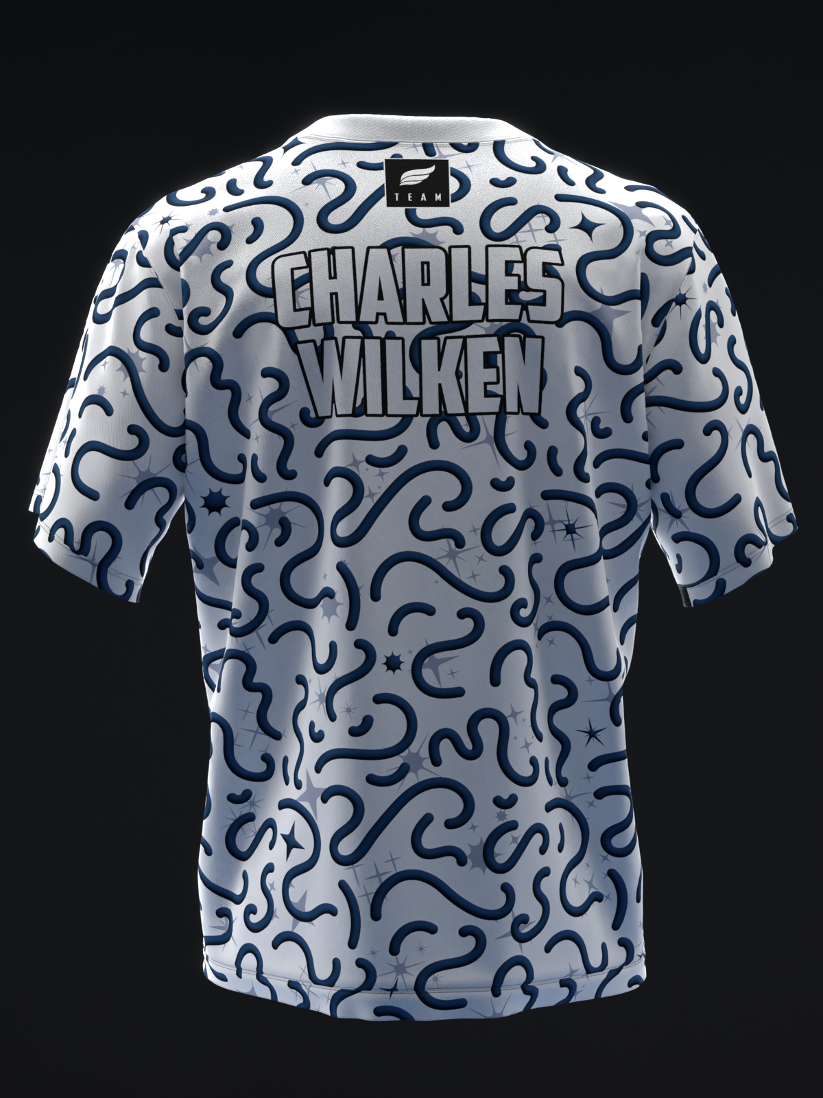 Charles Wilken 2025 - Squigs And Stars - Bowling Jersey