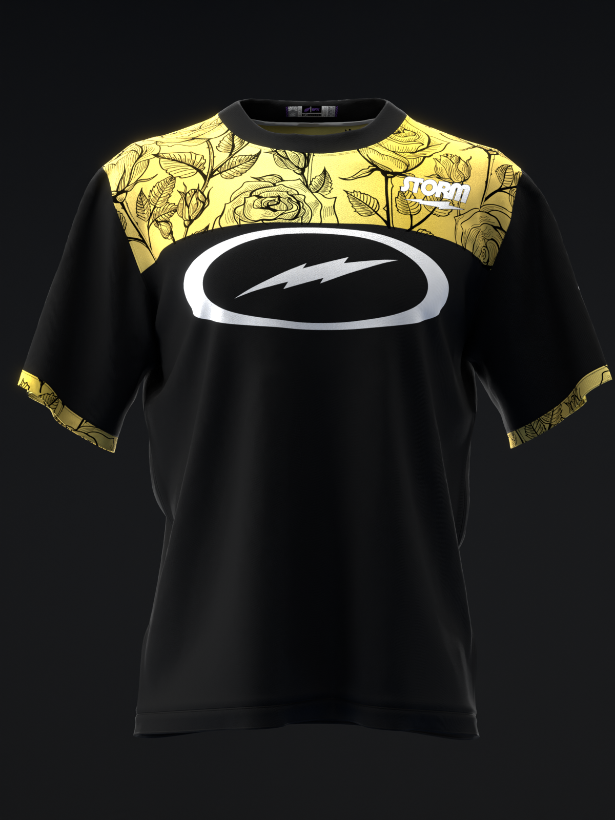 Chris Mcmillan 2026 - Floral 2Tone Colorway Gold - Bowling Jersey