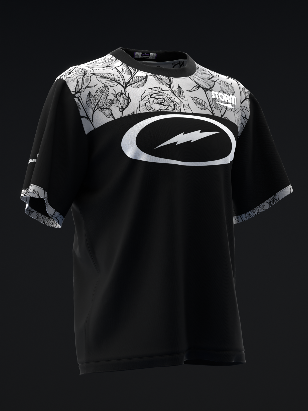 Chris Mcmillan 2026 - Floral 2Tone Colorway Silver - Bowling Jersey