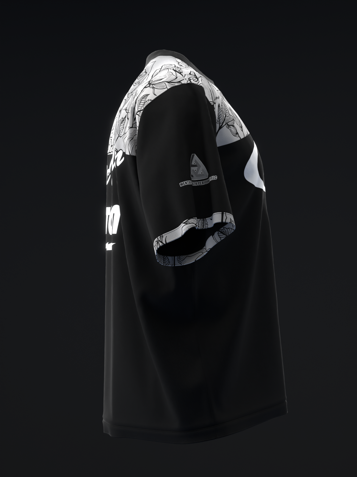 Chris Mcmillan 2026 - Floral 2Tone Colorway Silver - Bowling Jersey