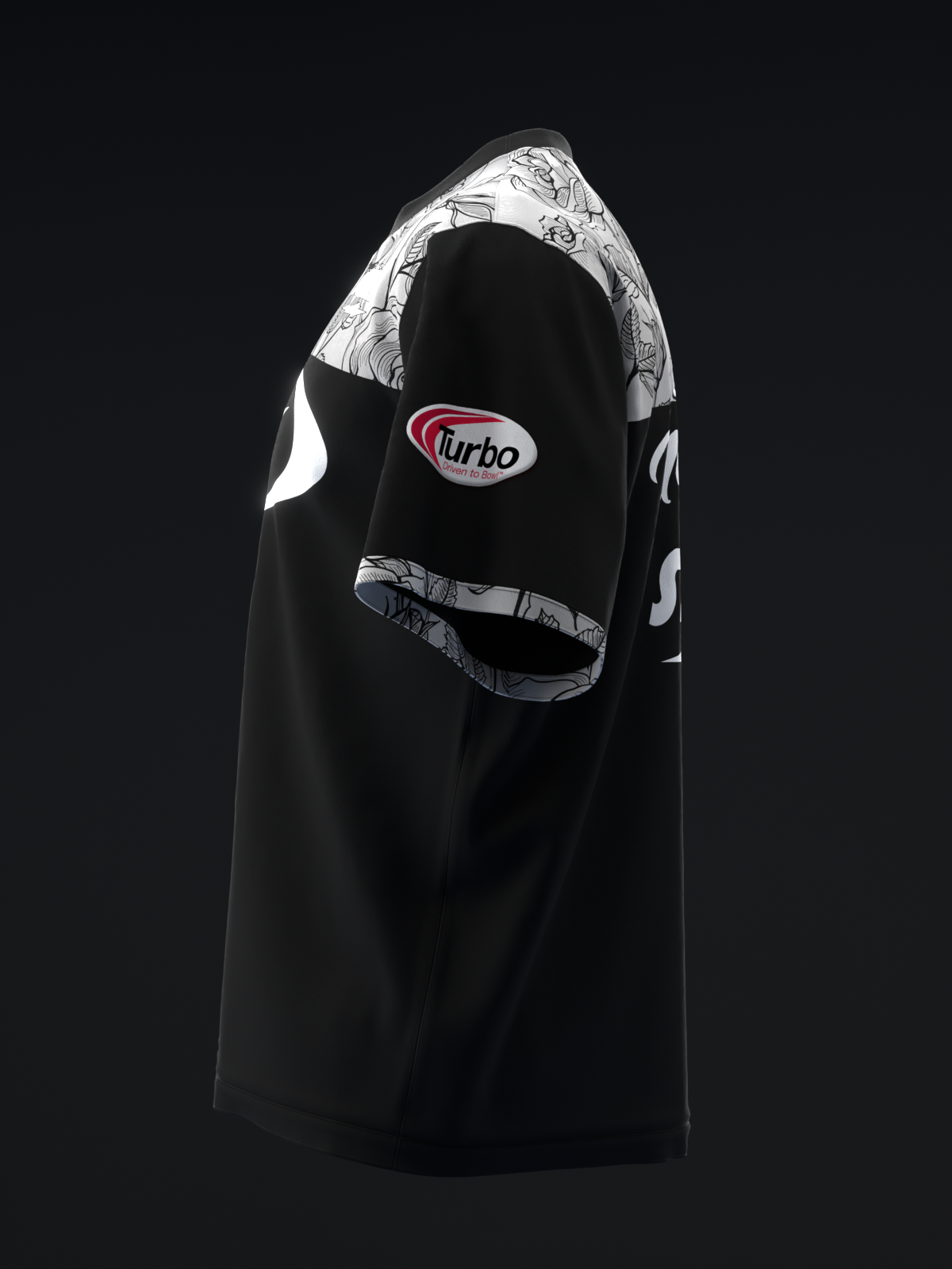 Chris Mcmillan 2026 - Floral 2Tone Colorway Silver - Bowling Jersey