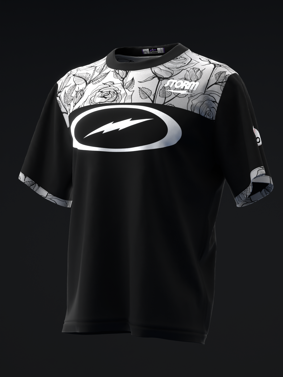 Chris Mcmillan 2026 - Floral 2Tone Colorway Silver - Bowling Jersey