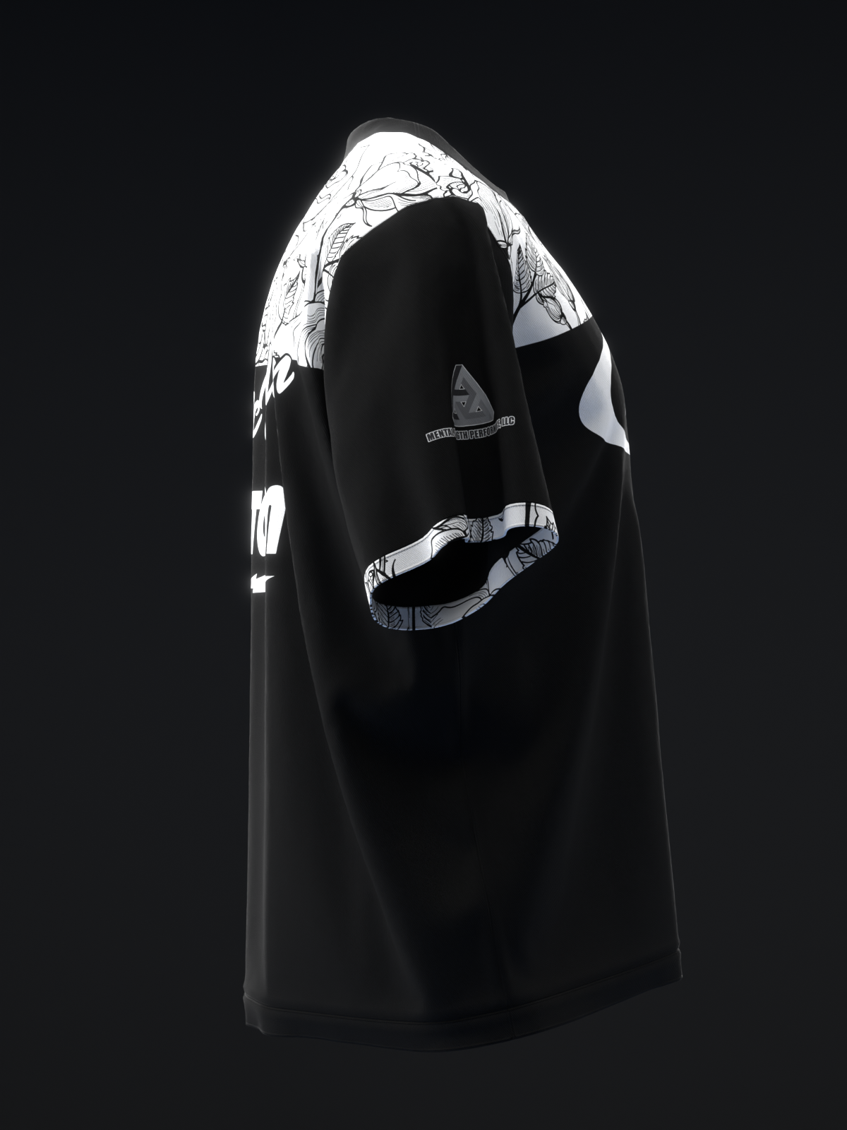 Chris Mcmillan 2026 - Floral 2Tone Colorway White - Bowling Jersey