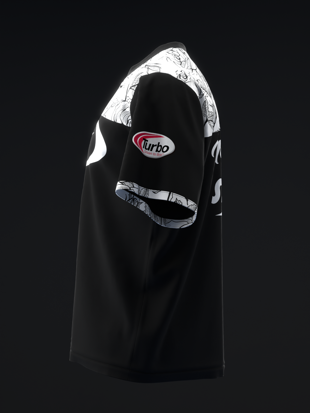 Chris Mcmillan 2026 - Floral 2Tone Colorway White - Bowling Jersey