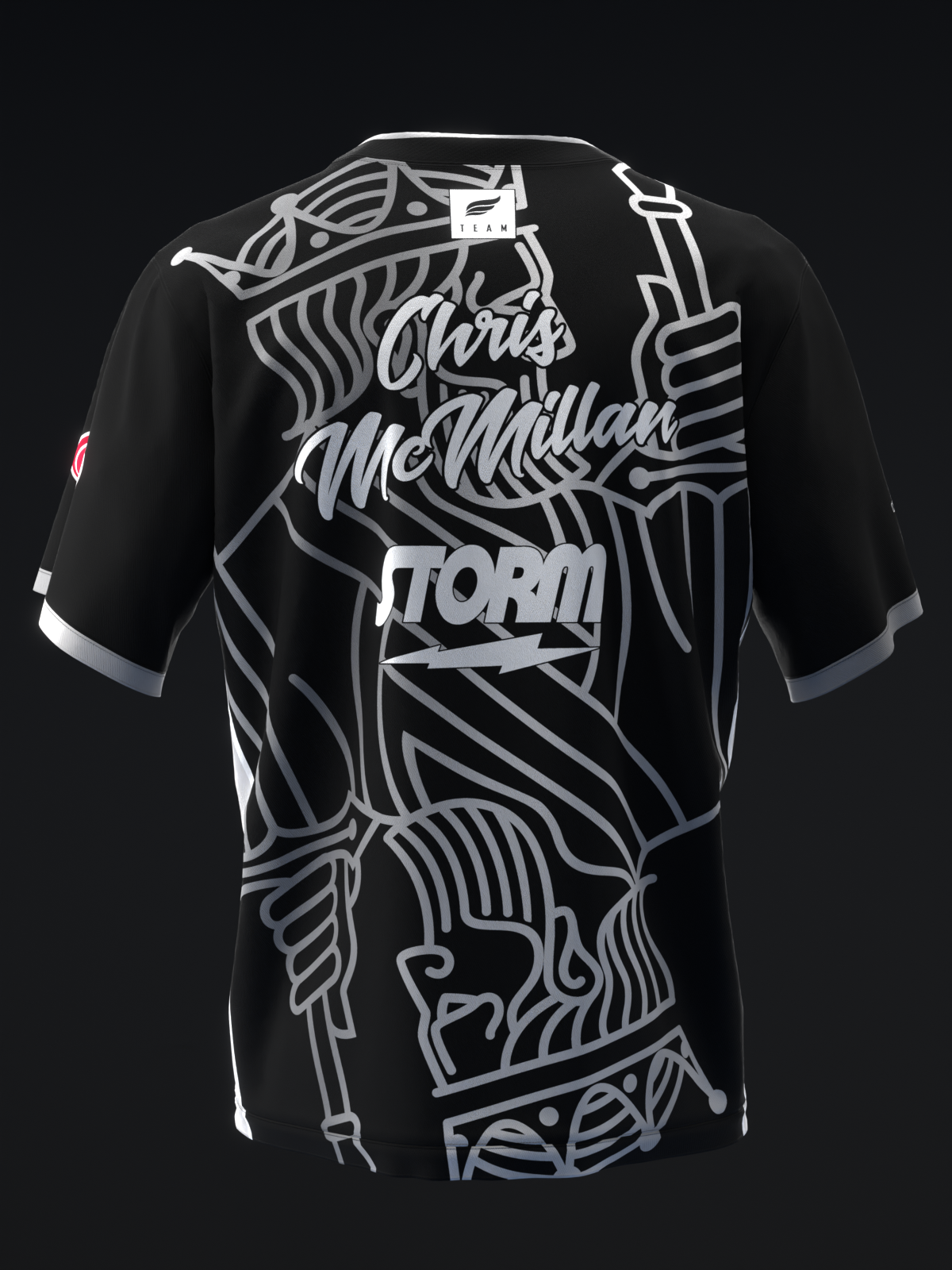 Chris Mcmillan 2026 - Silver King - Bowling Jersey