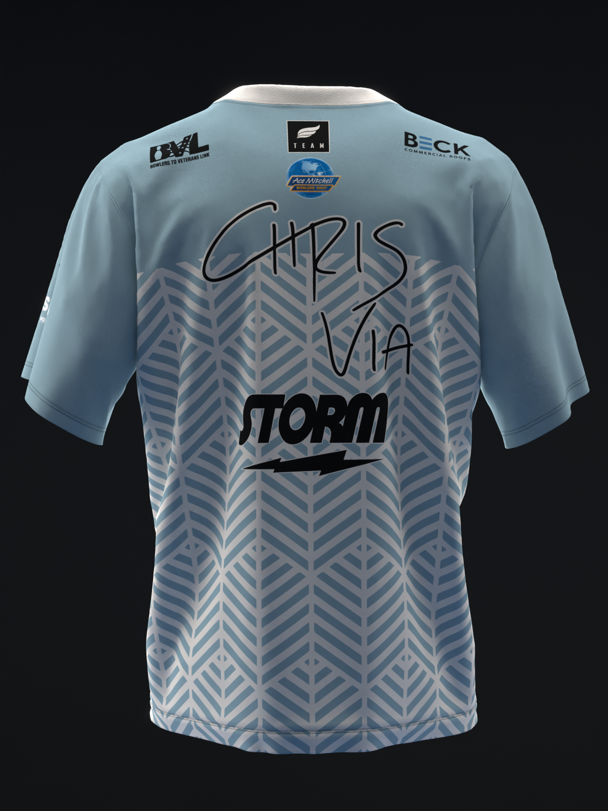 Chris Via 2026 - Chev Interlock - Bowling Jersey