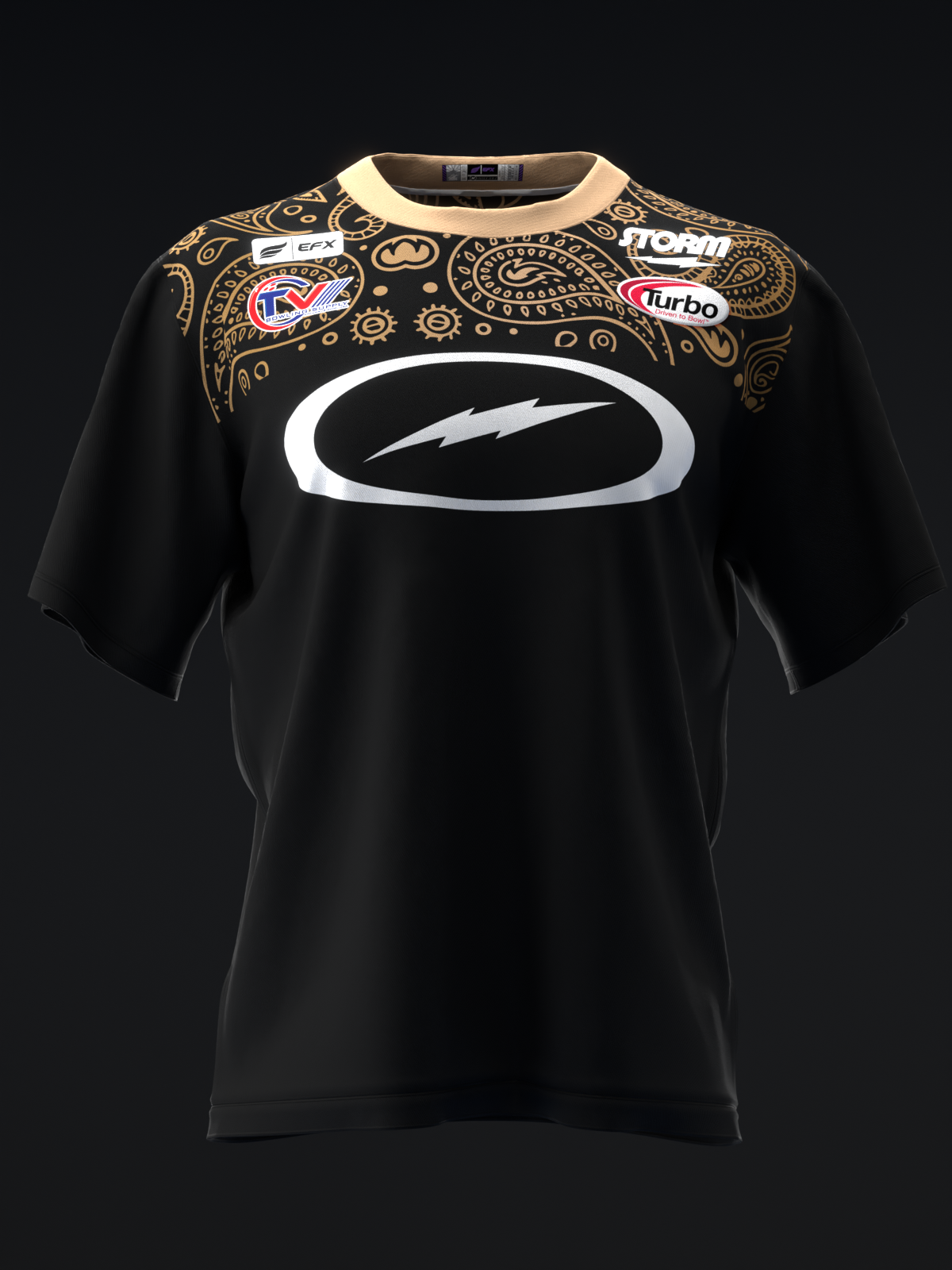 Chris Via 2026 - Intricate Paisley - Bowling Jersey