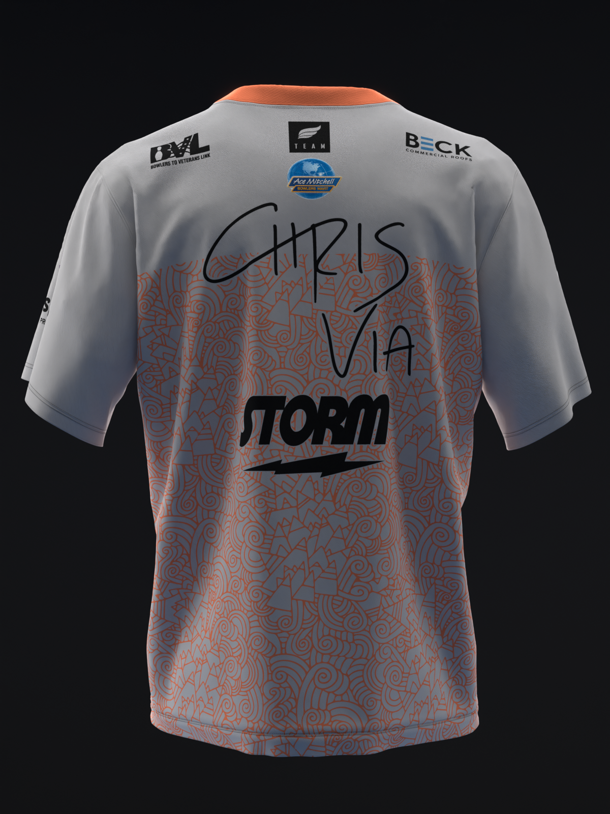 Chris Via 2026 - Mountain Stract - Bowling Jersey