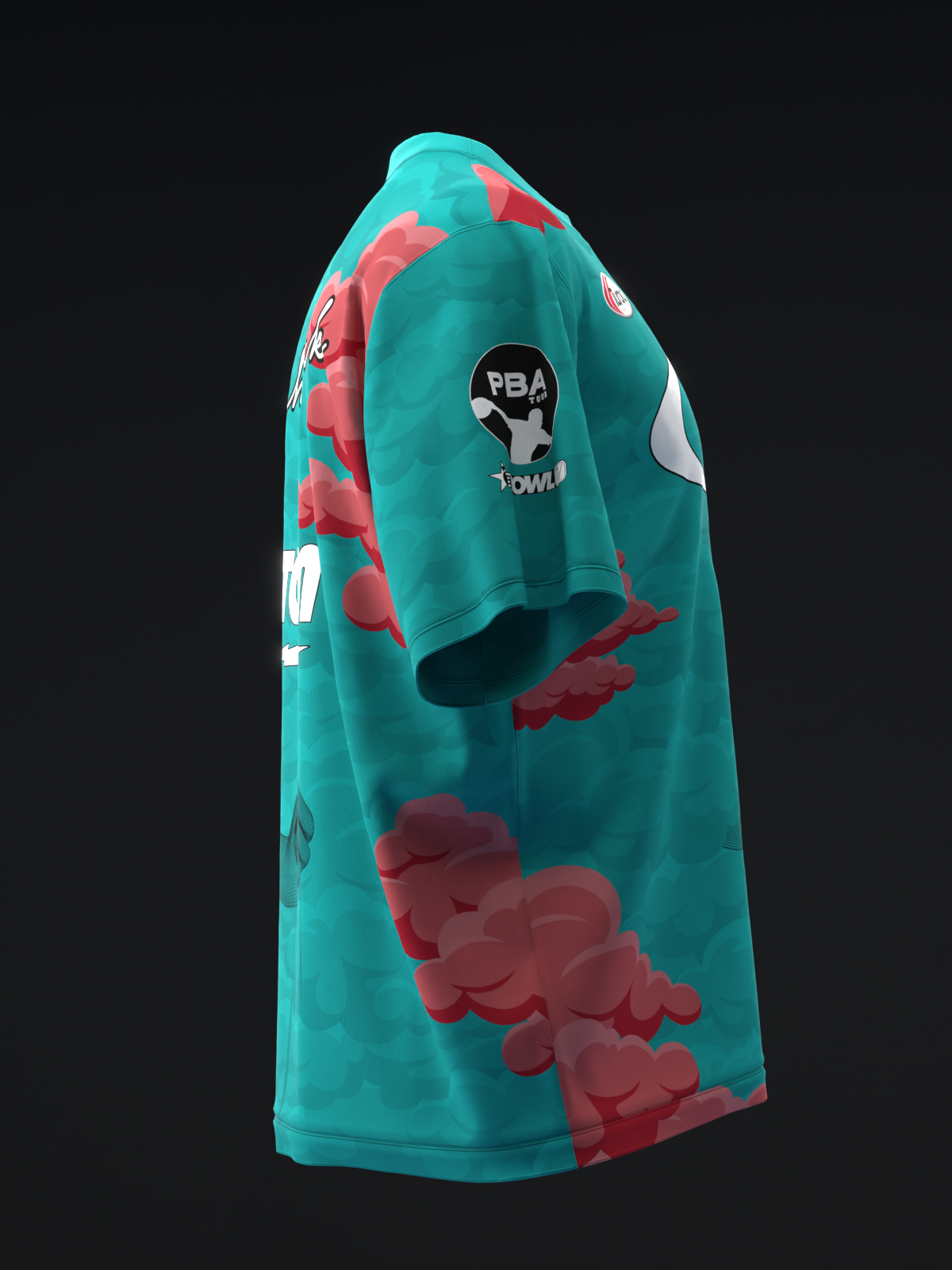 Cortez Schenck 2025 - Hand Clouds - Bowling Jersey