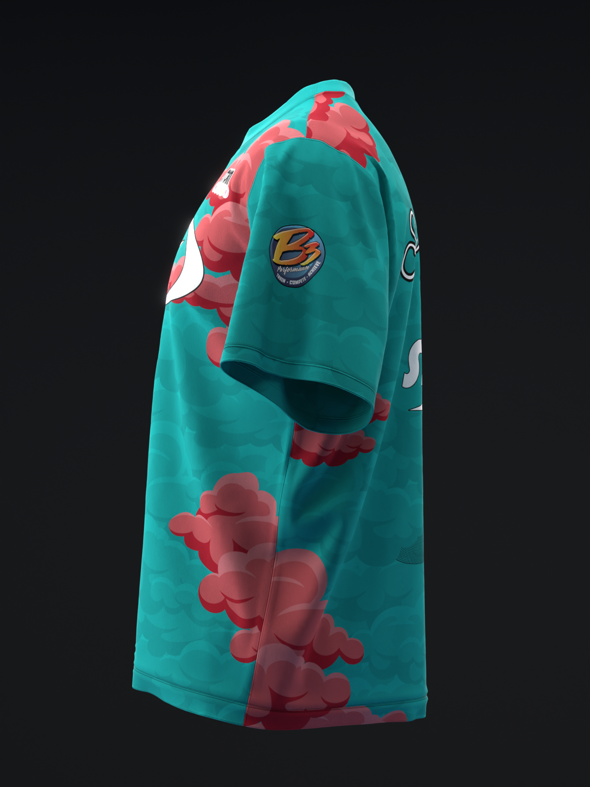 Cortez Schenck 2025 - Hand Clouds - Bowling Jersey