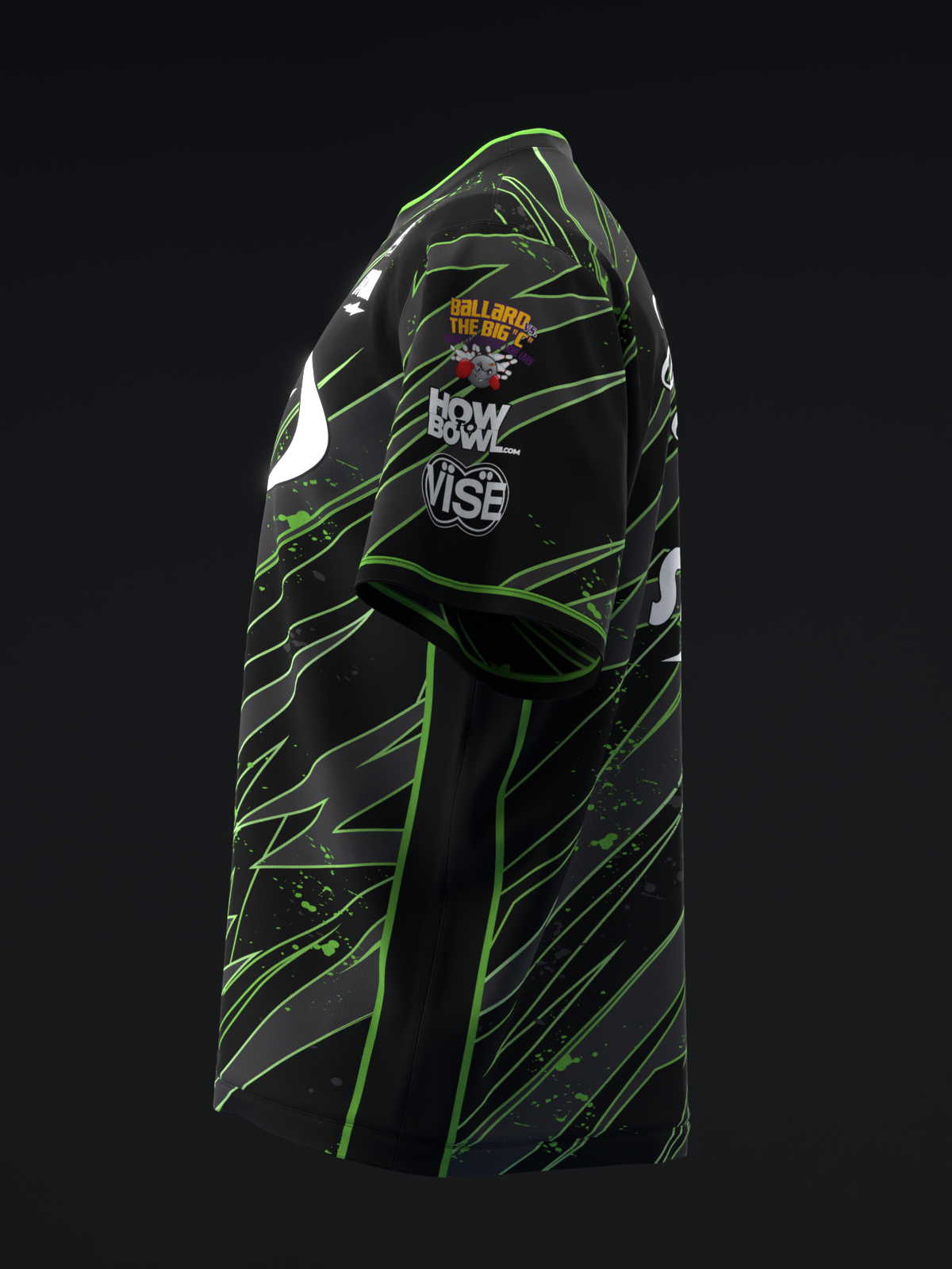 Darren Tang 2026 - Black Volt - Bowling Jersey