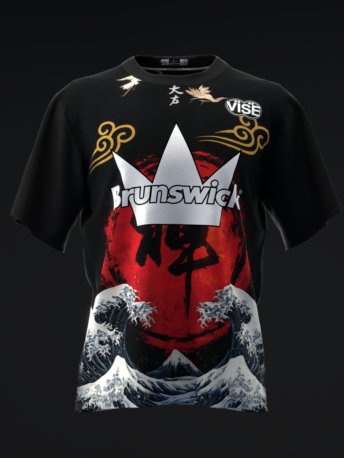 Kim Bolleby 2026 - Kimono Waves - Bowling Jersey