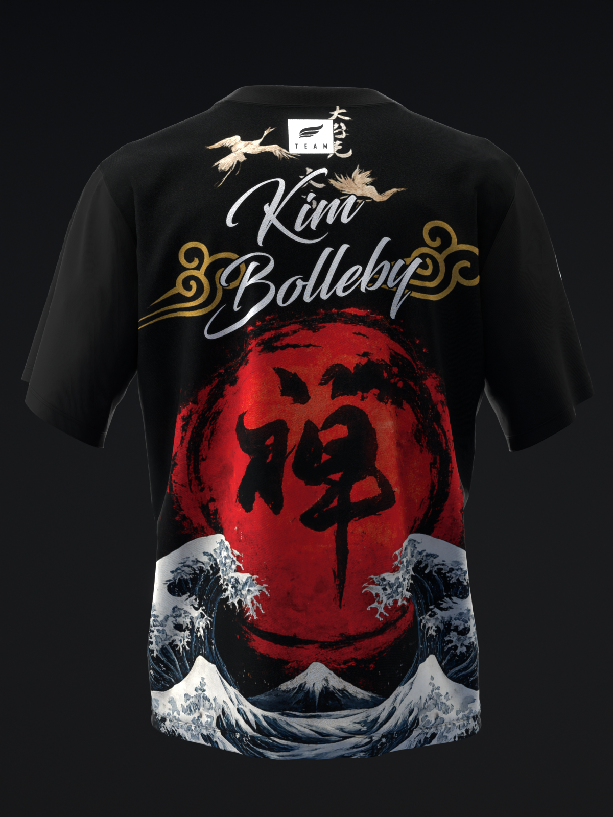 Kim Bolleby 2026 - Kimono Waves - Bowling Jersey