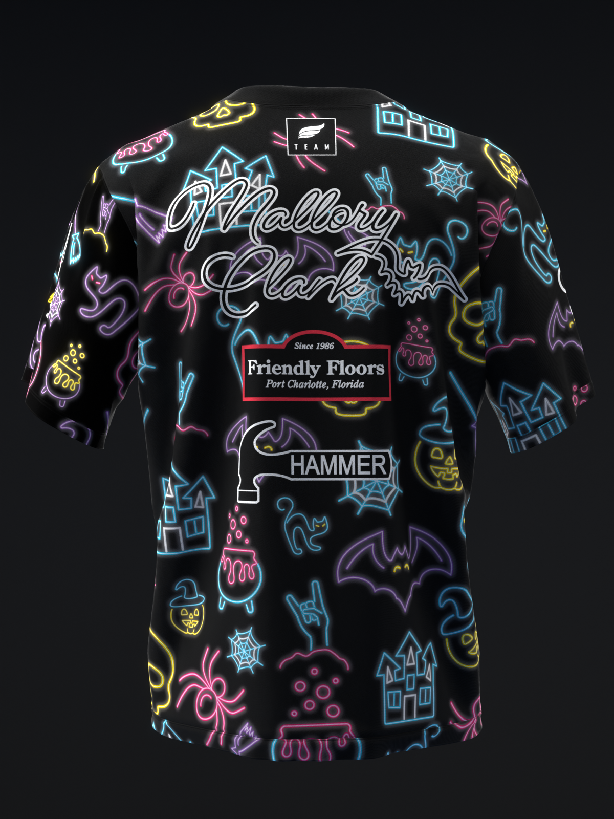 Mallory Clark 2025 - Halloween Glow - Bowling Jersey