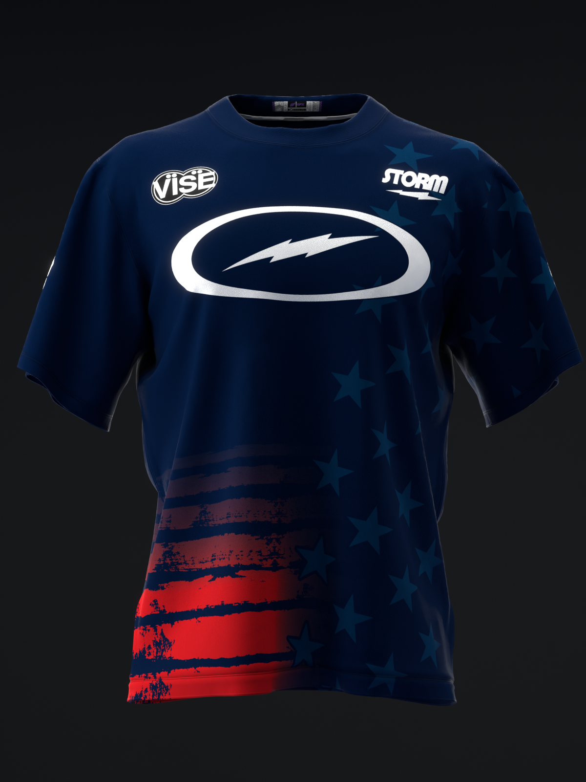 MARIBETH BAKER 2025 - STARS STRIPES - BOWLING JERSEY