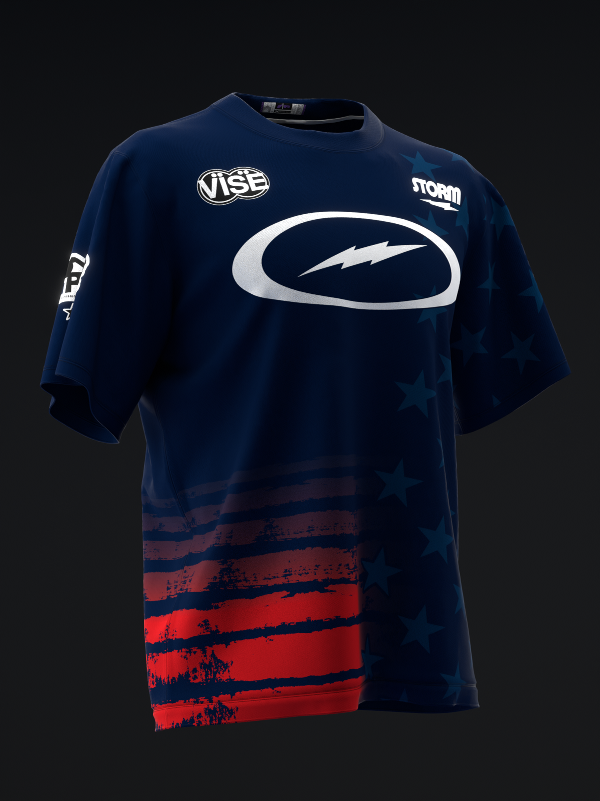 MARIBETH BAKER 2025 - STARS STRIPES - BOWLING JERSEY