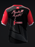 MARSHALL KENT 2024 - CLEAN LINES - RED BLACK - BOWLING JERSEY