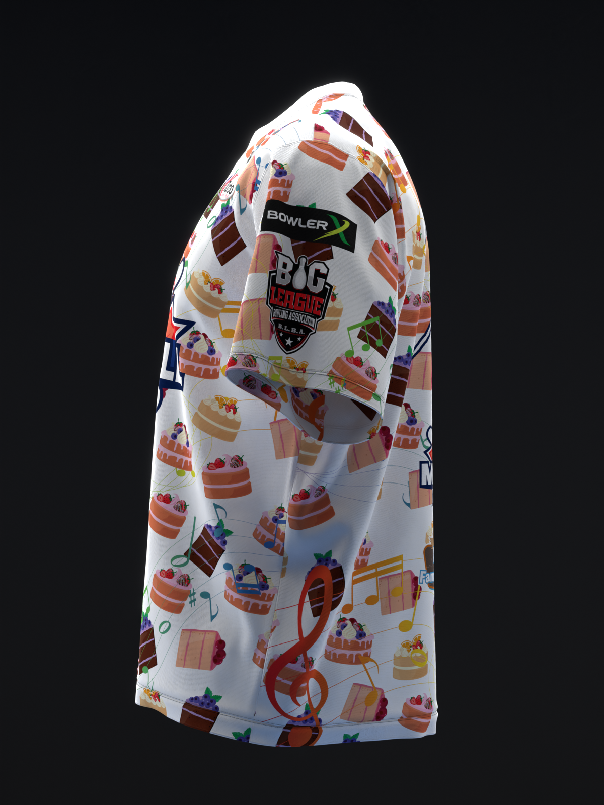 MICHAEL MARTELL 2025 - MUSIC BY CAKE - BOWLING JERSEY