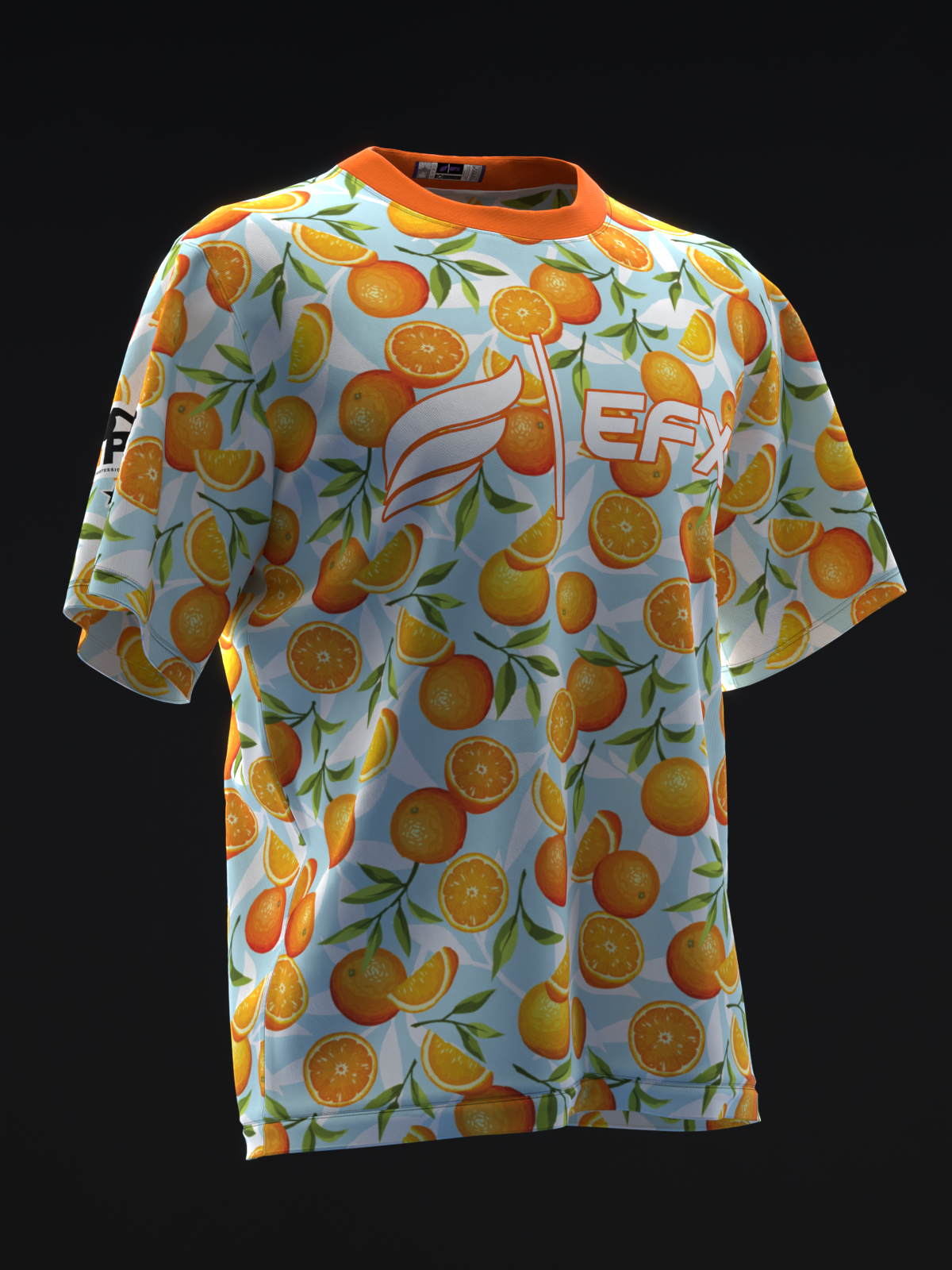 MISAKI BOLLEBY 2025 - ORANGE CITRUS - BOWLING JERSEY