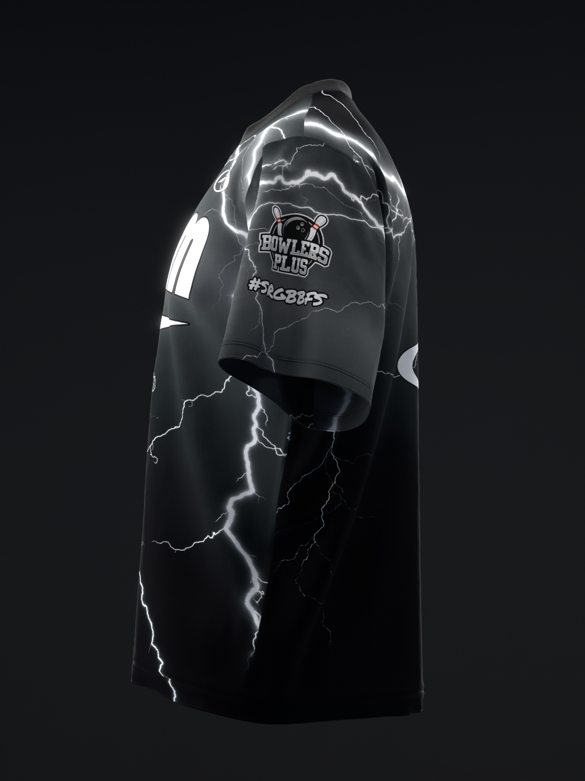NICK BROWN 2025 - LIGHTNING BLACK - BOWLING JERSEY