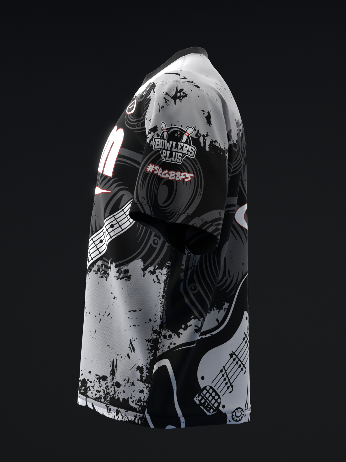 NICK BROWN 2025 - ROCK BAND - BOWLING JERSEY