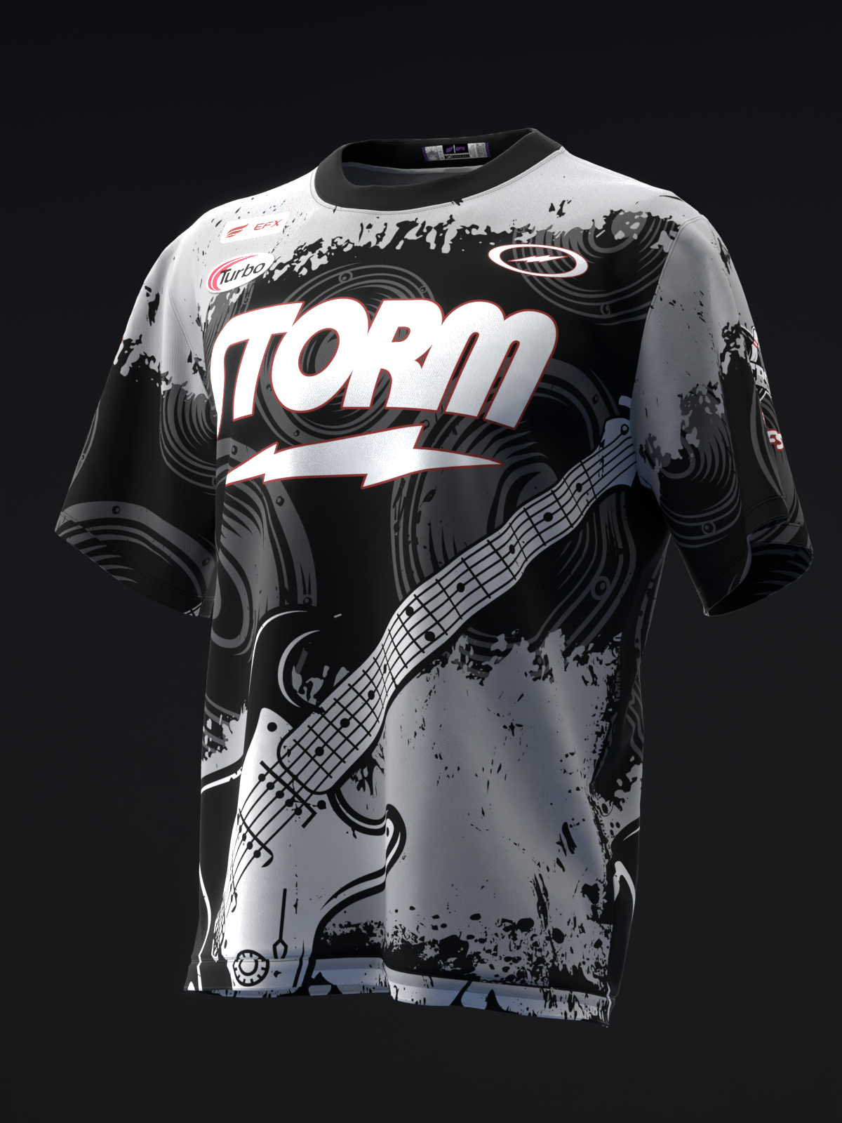 NICK BROWN 2025 - ROCK BAND - BOWLING JERSEY