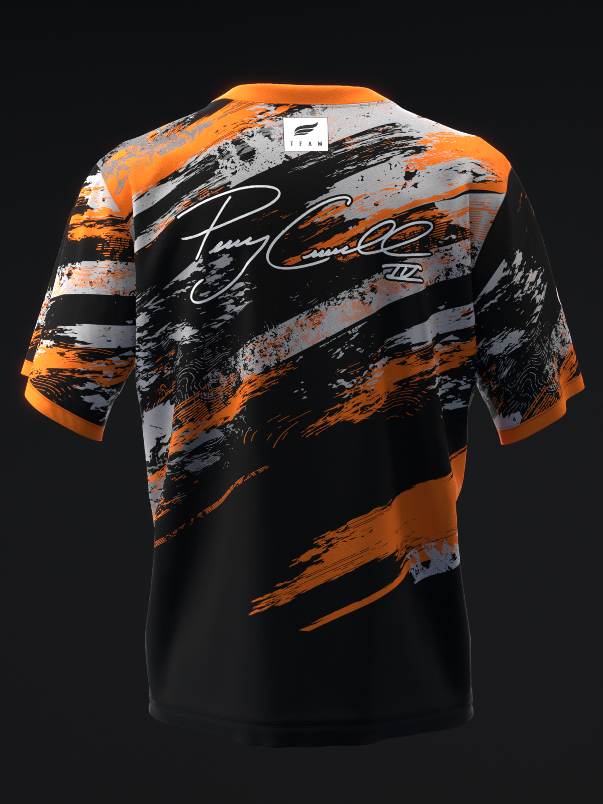 Perry Crowell 2024 - MX25 Black Orange Gray - Bowling Jersey