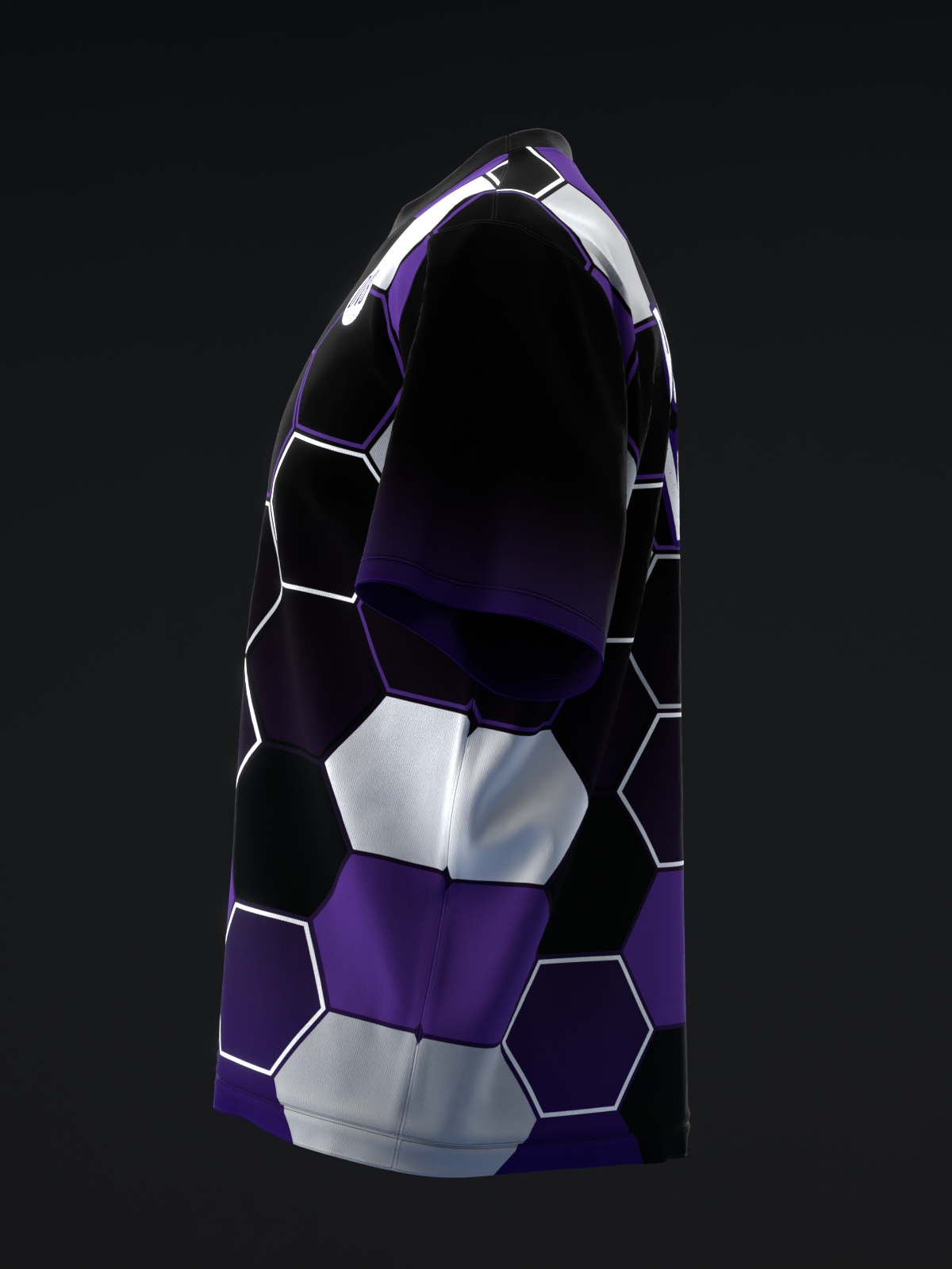 ROBERT VATER 2025 - HOMAGE HONEYCOMB - BLACK PURPLE - BOWLING JERSEY