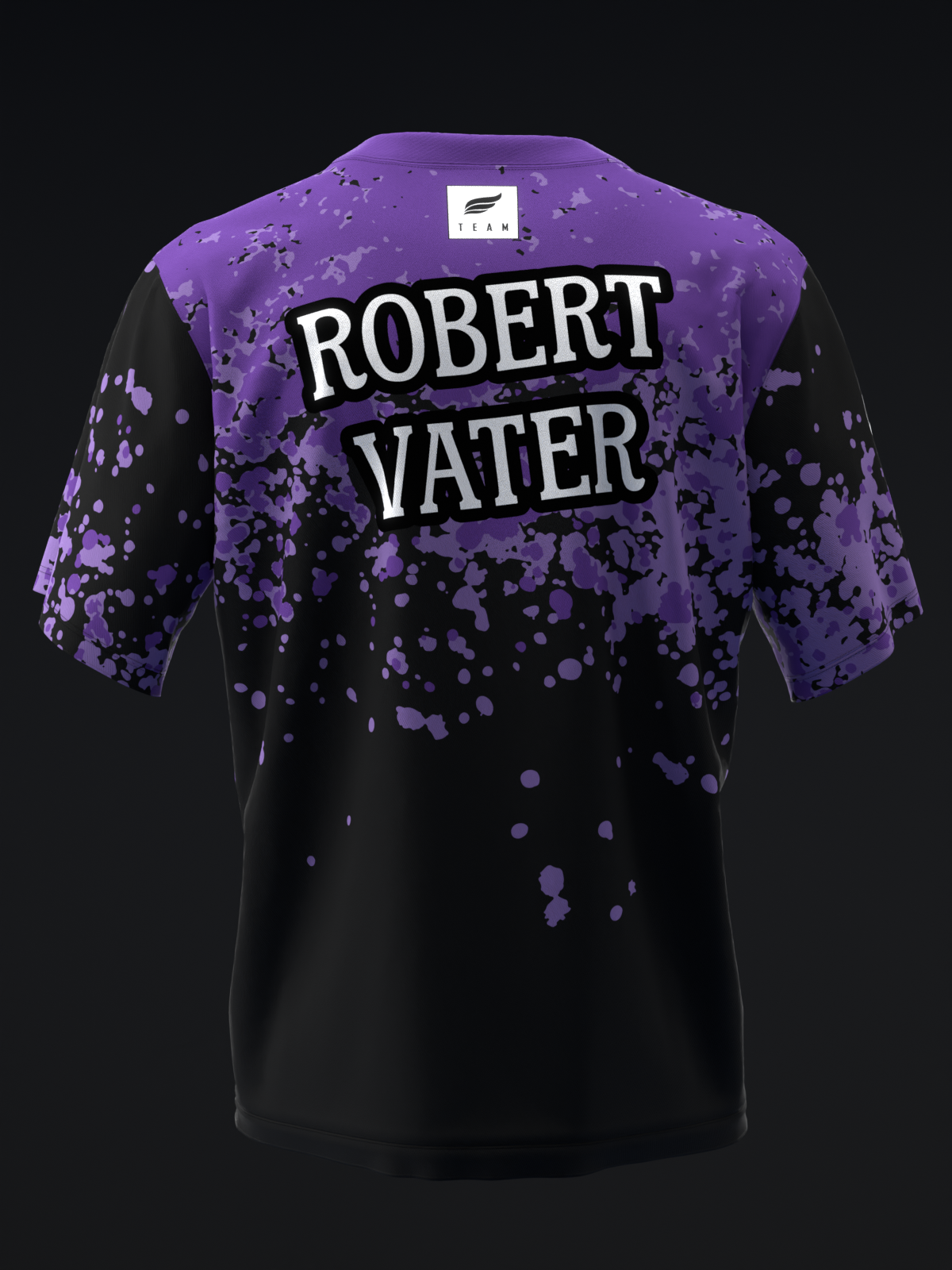 ROBERT VATER 2025 - UWW SPLATTER - BOWLING JERSEY