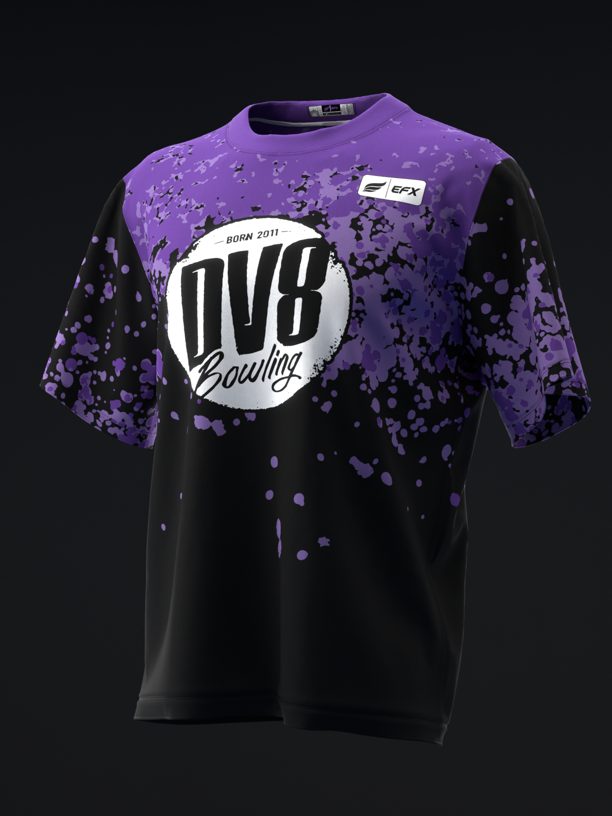 ROBERT VATER 2025 - UWW SPLATTER - BOWLING JERSEY
