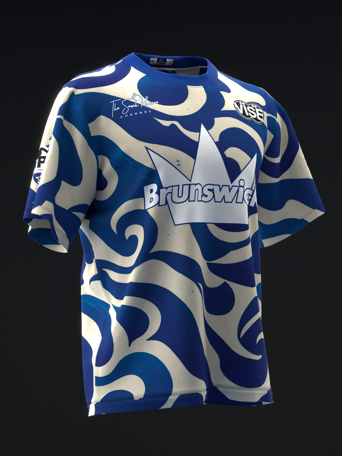 SARAH KLASSEN 2025 - IKAT MOTIF - BOWLING JERSEY