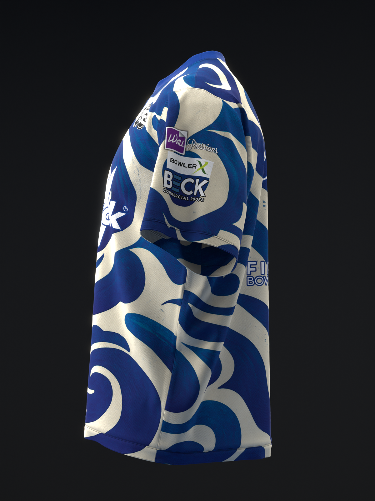 SARAH KLASSEN 2025 - IKAT MOTIF - BOWLING JERSEY