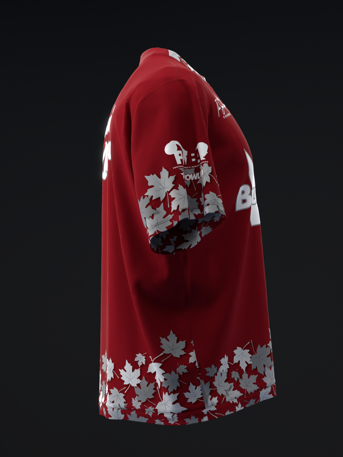 SARAH KLASSEN 2025 - SILVER LEAVES - BOWLING JERSEY