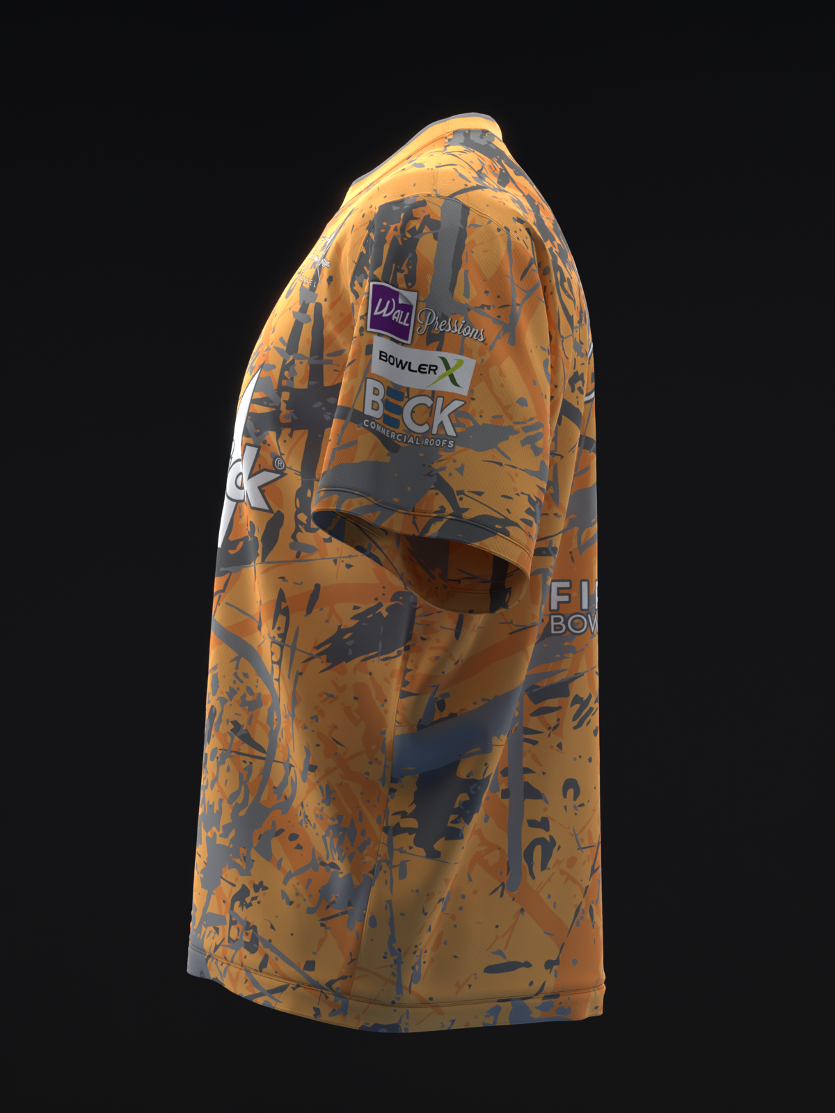 Sarah Klassen 2026 - Tangerine Grunge - Bowling Jersey