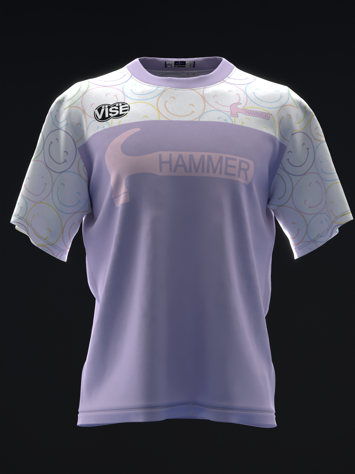 Sydney Brummett 2025 - Smiley Face Doodles - Bowling Jersey