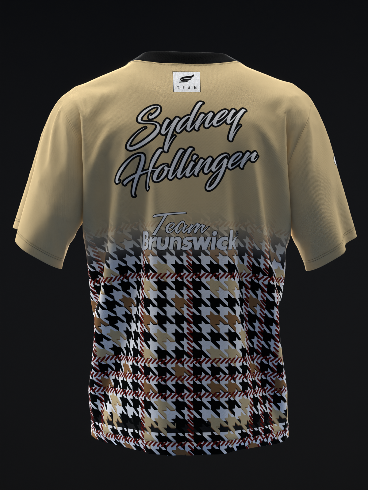 Sydney Hollinger 2025 - Houndstooth RF - Bowling Jersey