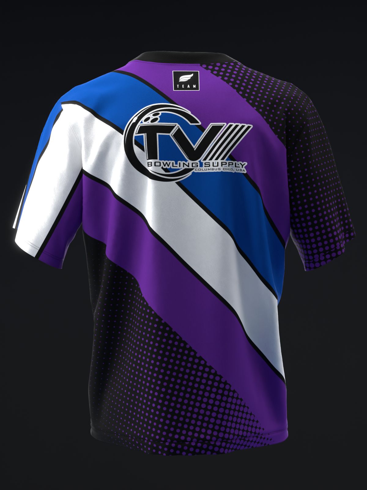 MICHAEL TANG 2024 - RETRO STRIPES EVOLUTION - BPB - BOWLING JERSEY