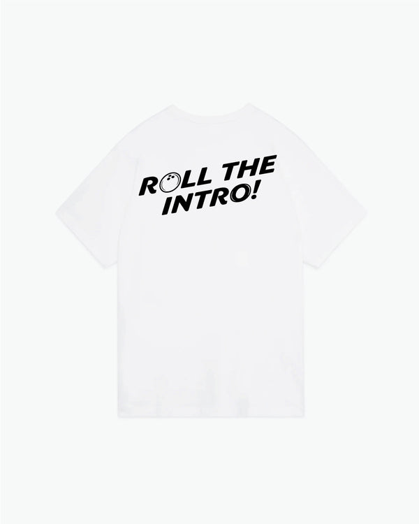 Sarah Klassen Roll The Intro - White - Champion Tee
