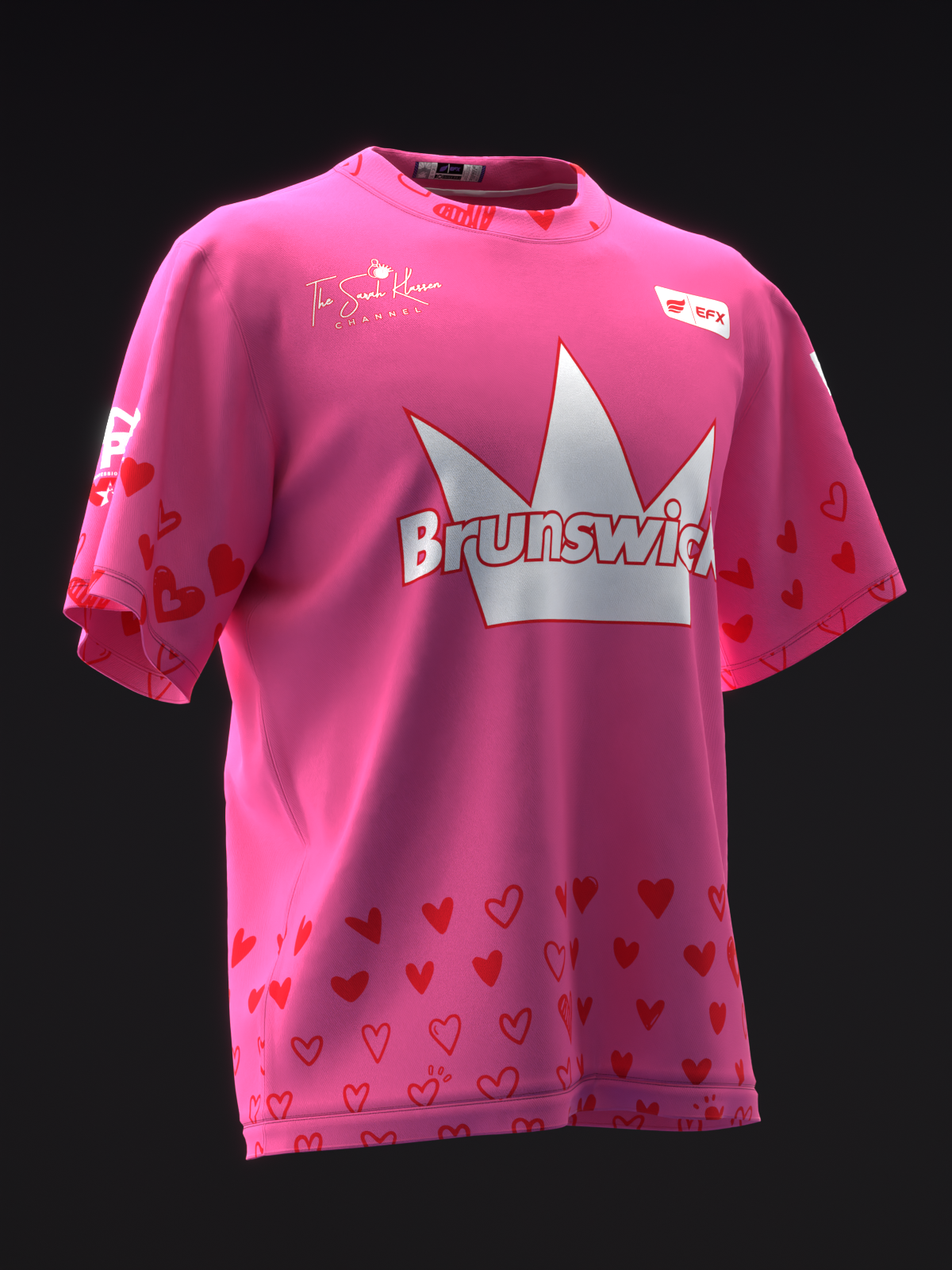 SARAH KLASSEN 2025 - SKETCH HEARTS - BOWLING JERSEY
