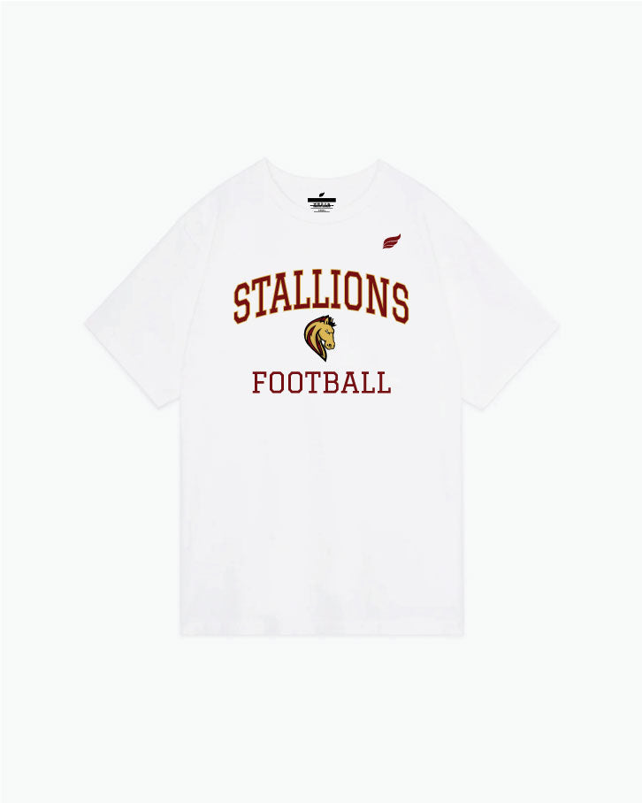 Shadow Ridge - Football Varsity White - Champion Tee