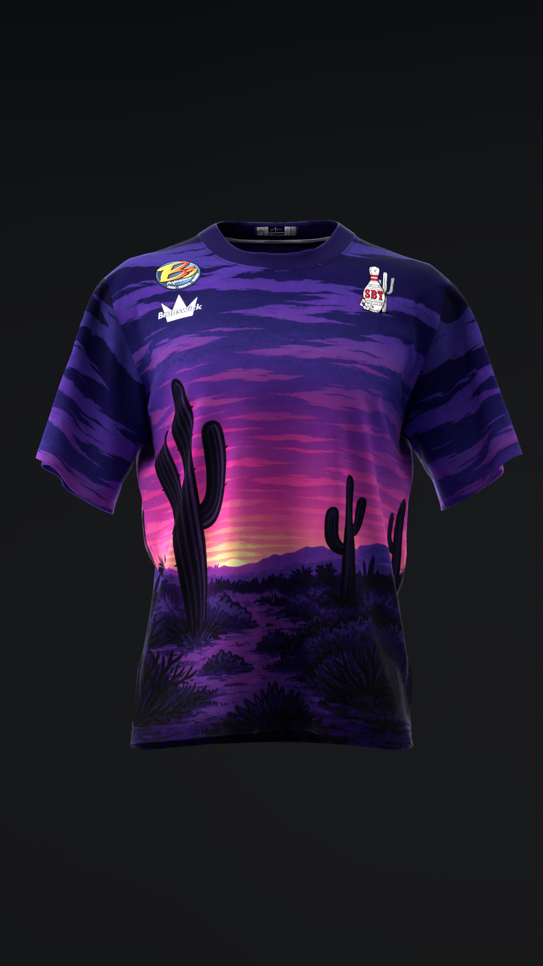 SBT - Desert Twilight - Bowling Jersey