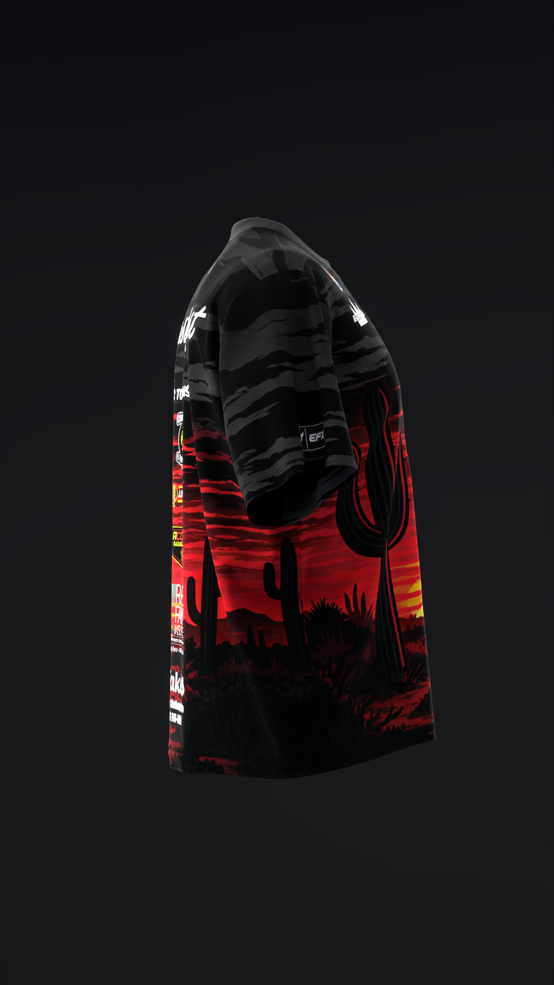 SBT - Desert Midnight Red - Bowling Jersey