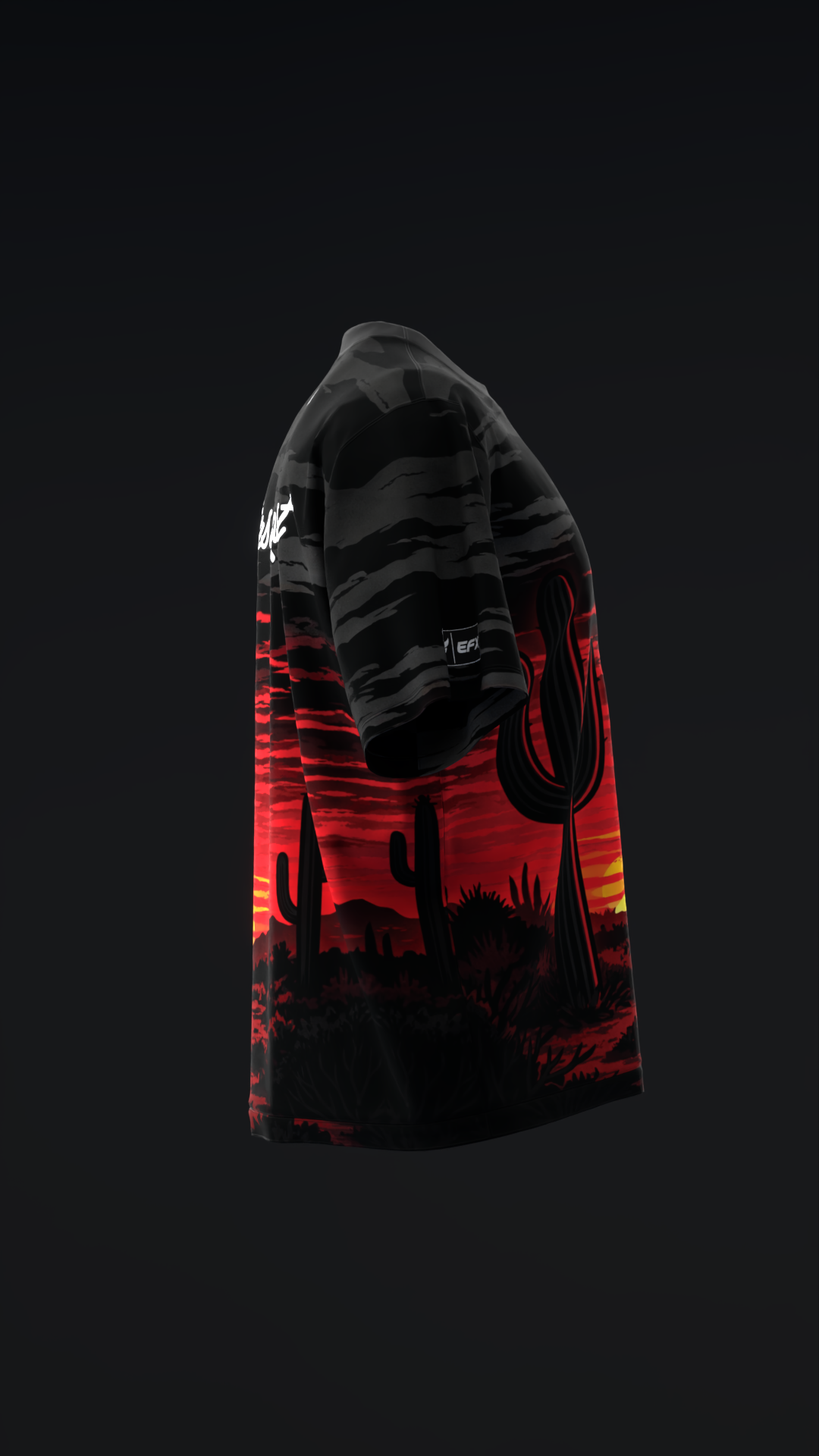 SBT - Desert Midnight Red NS - Bowling Jersey