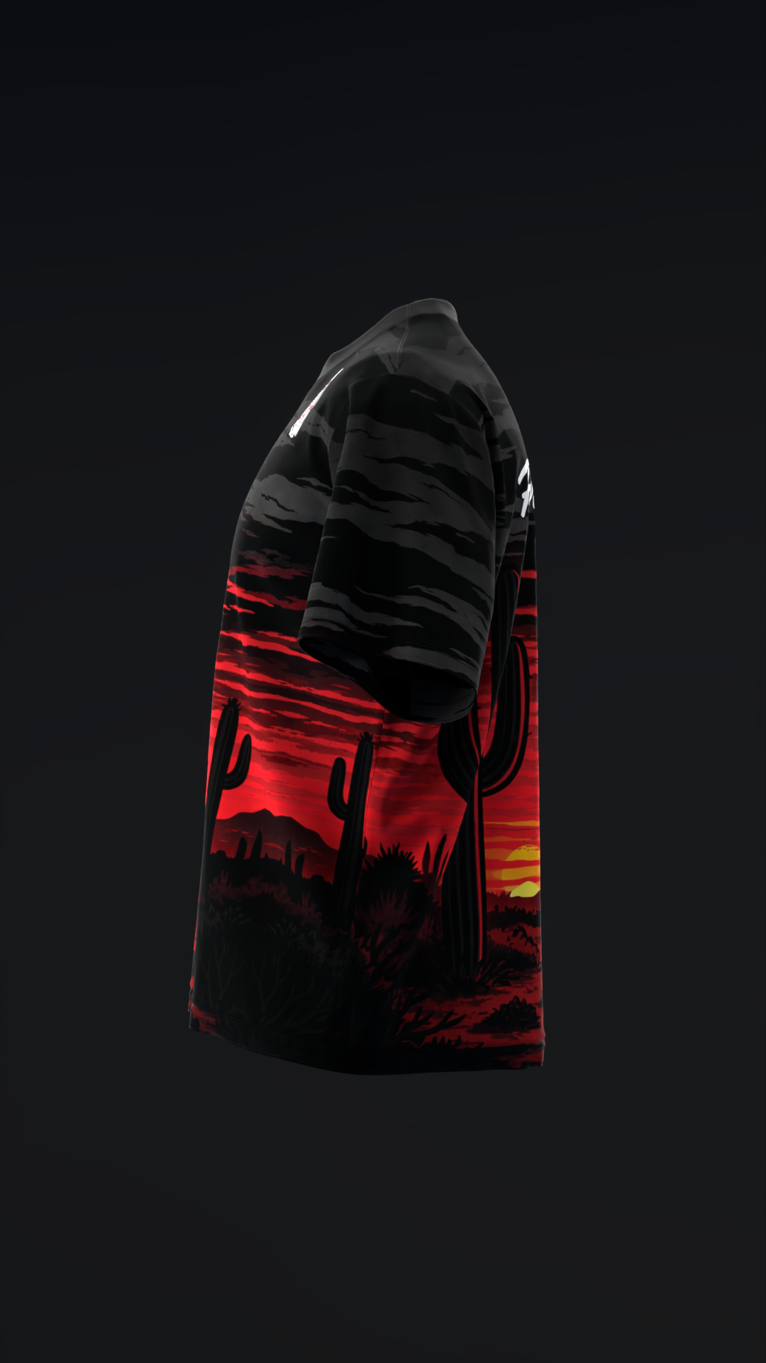 SBT - Desert Midnight Red NS - Bowling Jersey