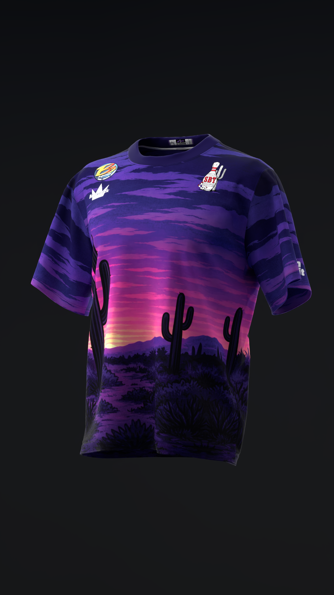 SBT - Desert Twilight - Bowling Jersey
